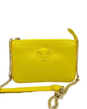 Страхотна жълта чанта Versace La Medusa